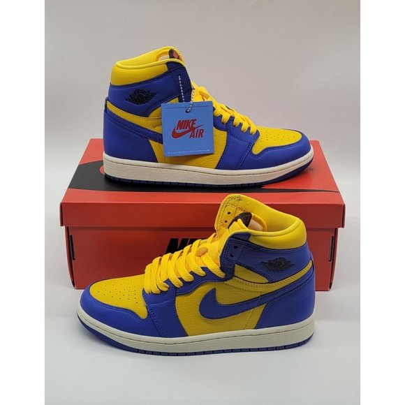 Women's Air Jordan 1 Retro High OG 'Reverse Laney' FD2596-700 - Picture 3 of 9